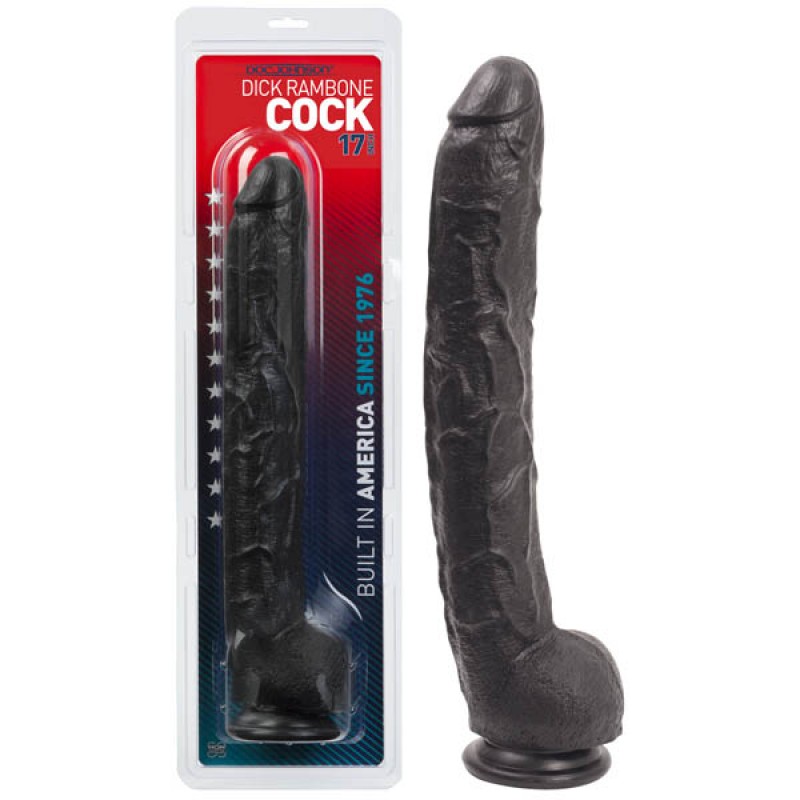 Dick Rambone Cock 17'' - Black